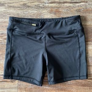 Oiselle Black Bike Shorts Size 4